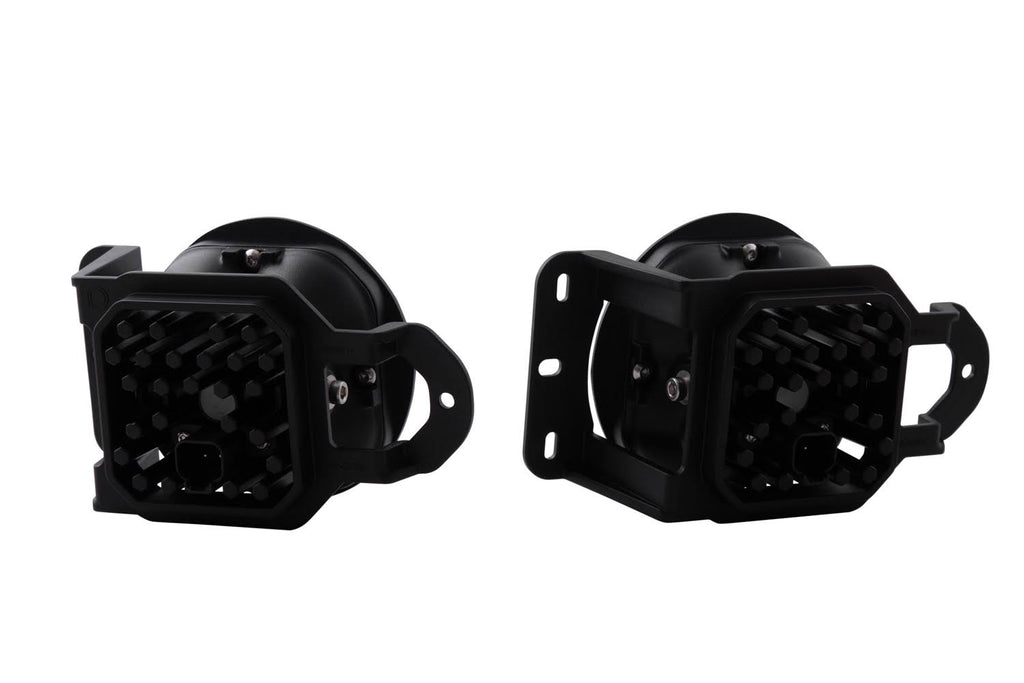 Yellow SAE LED Fog Light Kit F9485