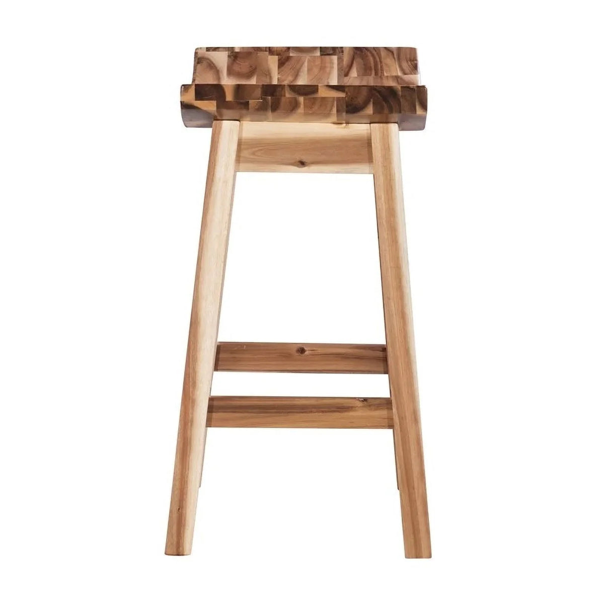 24" Wood Counter Stool U70258
