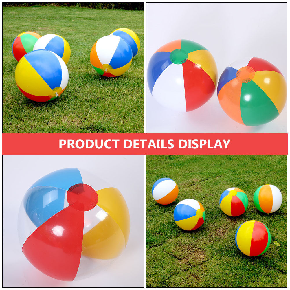 3Pcs Inflatable Beach Ball Pool Toy T7547