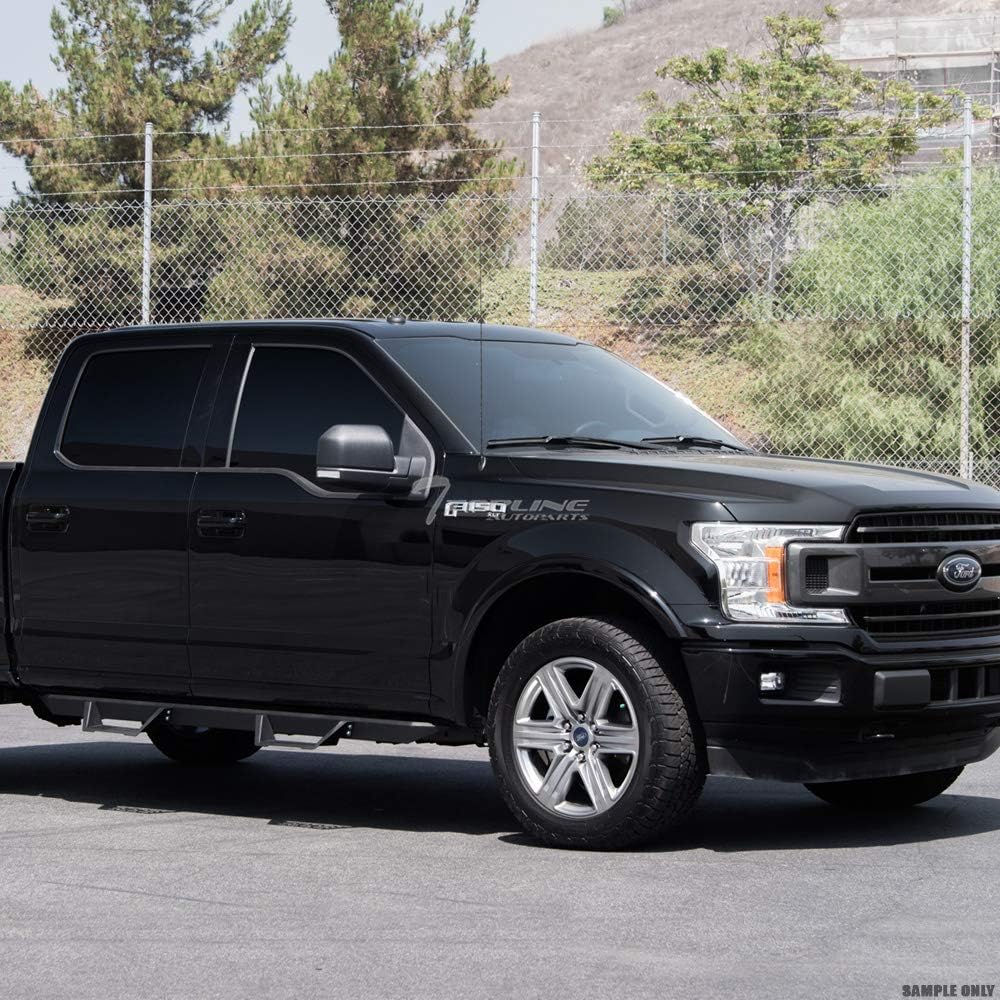 Matte Black Nerf Bars Running Boards L34311