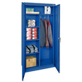 Blue 2 Door Storage Cabinet U72105
