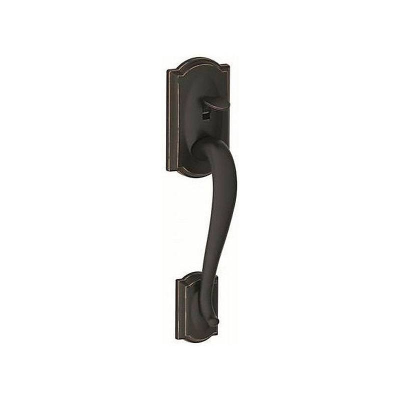 Aged Bronze Electronic Handleset M141