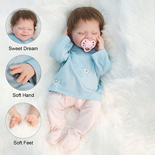 18 Inches Soft Vinyl Silicone Reborn Baby Doll B6450