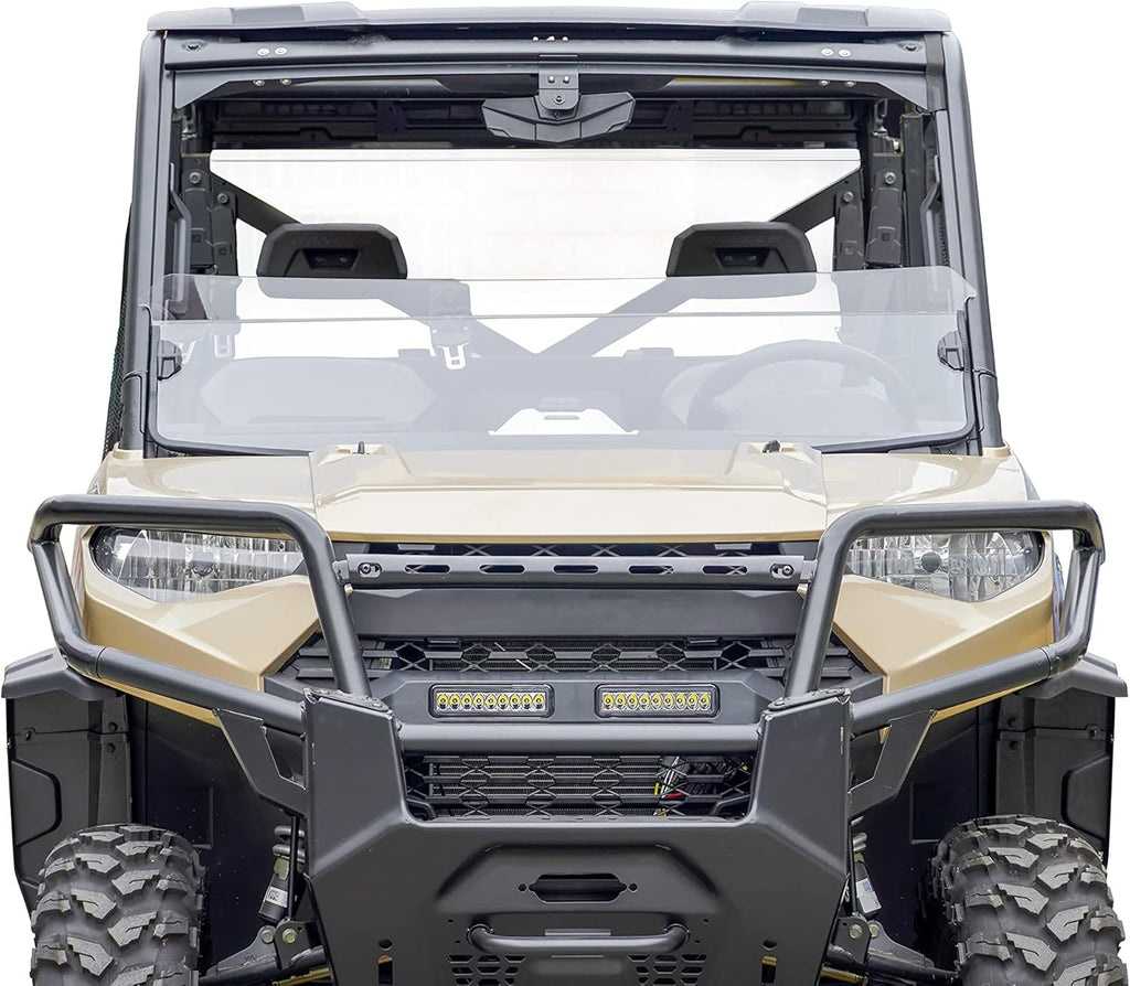 Black Mesh Grille with LED Light Bar for Ranger XP 1000 E4397