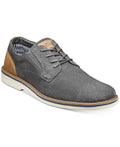 Canvas Plain Toe 8 Men's Gunmetal Shoes F220336