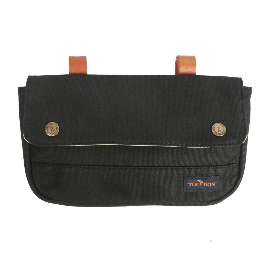 Waxed Canvas Waterproof Bicycle Handlebar Bag Q46886