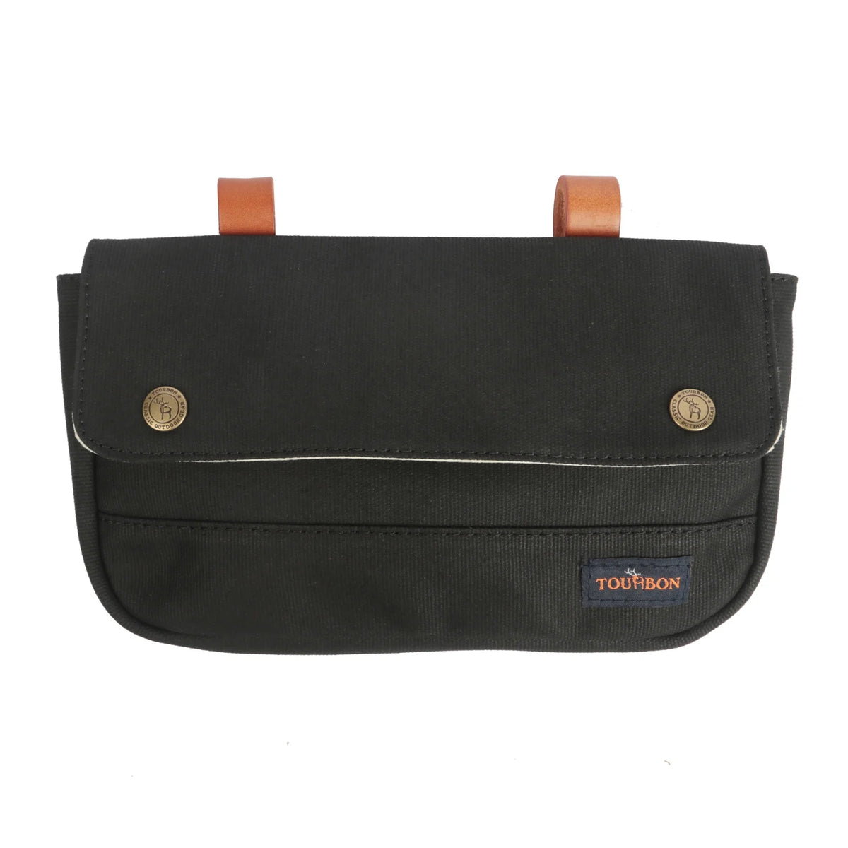 Waxed Canvas Waterproof Bicycle Handlebar Bag Q46886