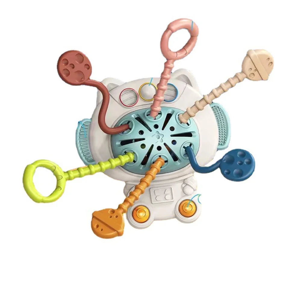 Montessori Pull String Soft Rubber Baby Sensory Toy V331734
