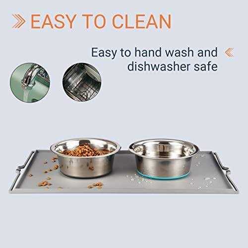 Stainless Steel Anti-Slip Dog Bowls K845