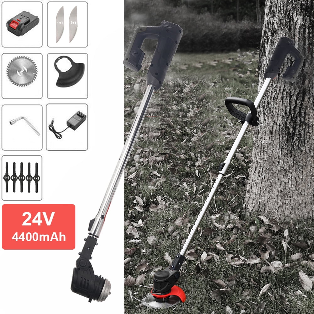 Cordless Electric Weed Eater Lawn Edger Grass String Trimmer E232053
