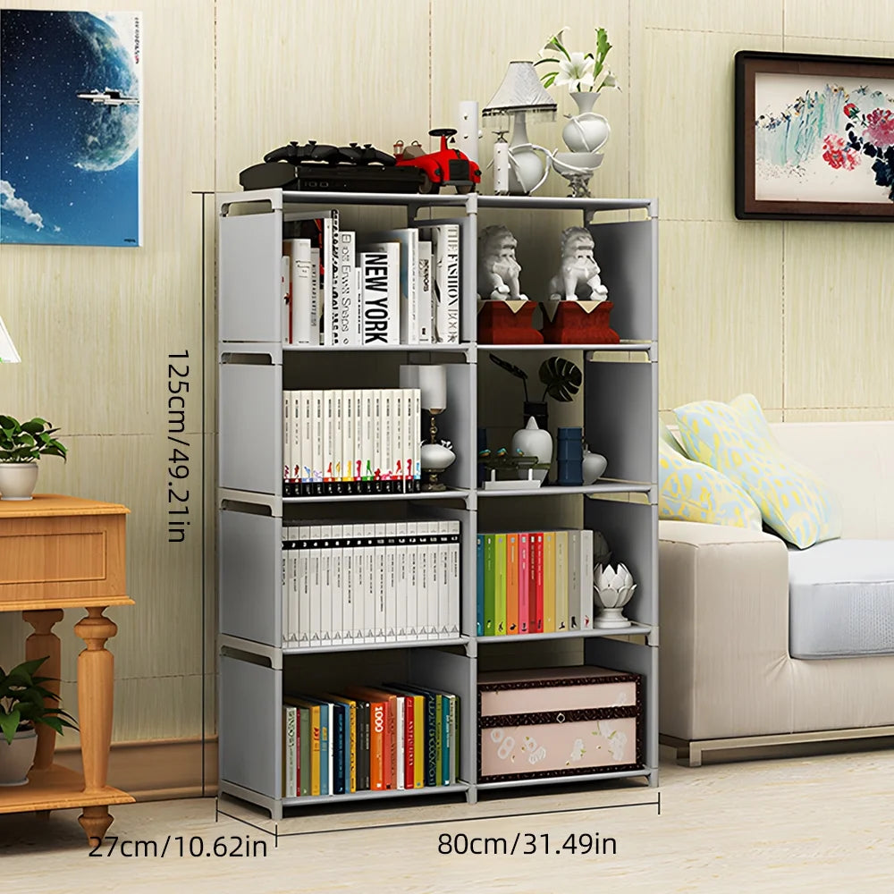 5 Tier Storage Shelf Bookcase J268