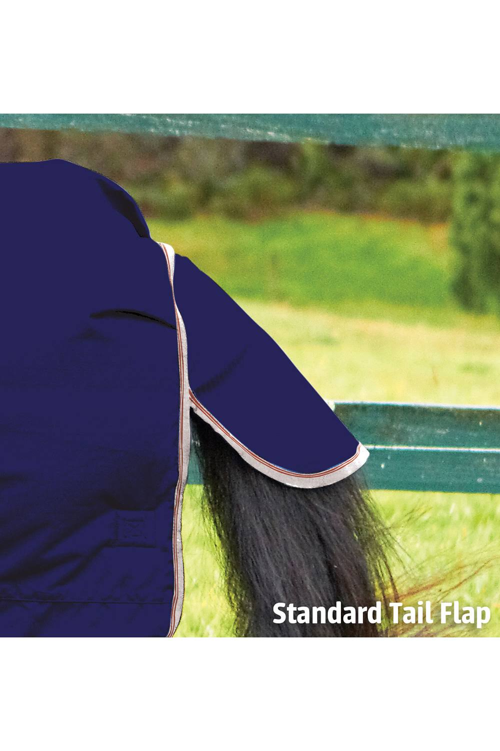 Navy/Silver/Red Standard Neck Medium B5769