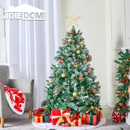 9.5inch Metal Beaded Star Tree Topper A9434