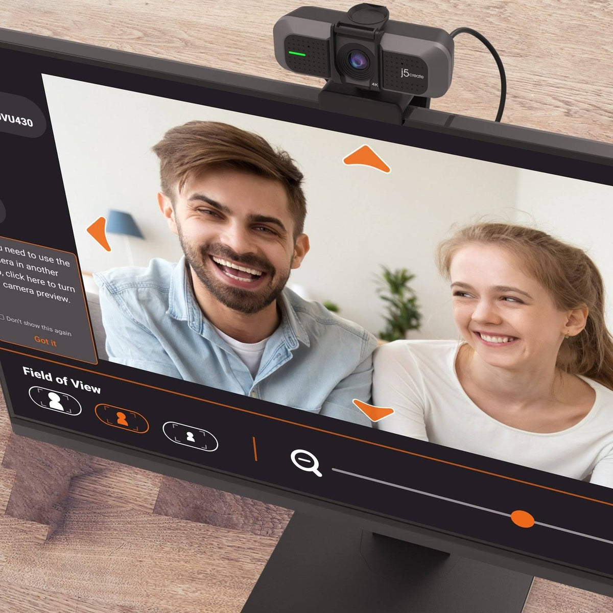 USB 4K Ultra HD Webcam I217
