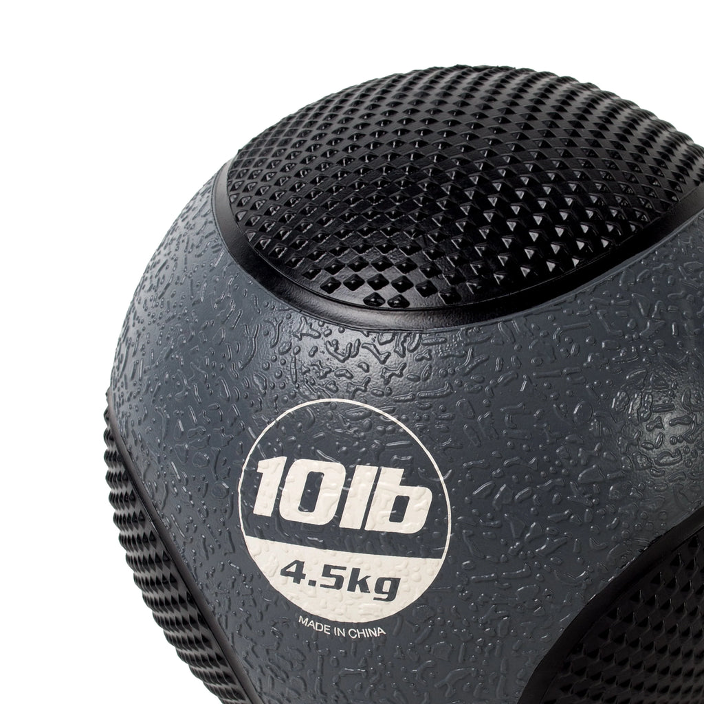 Weighted Rubber Textured Medicine Ball, 6 lbs G79500
