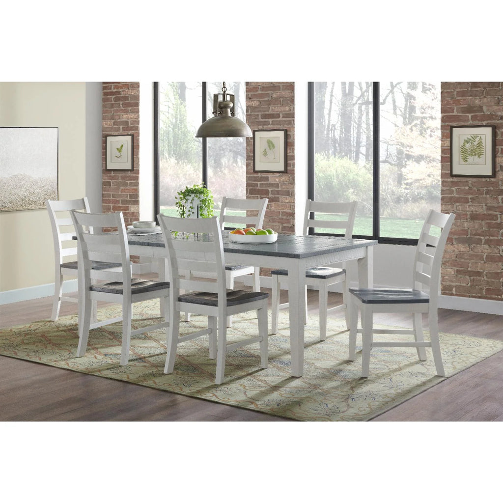 White Solid Wood Dining Chair Set of 2 S941