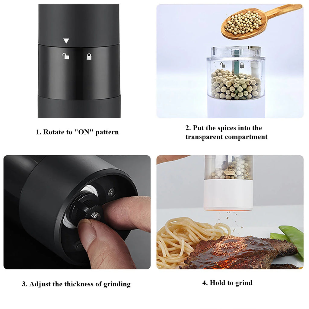 Black Automatic Spice Grinder G73804