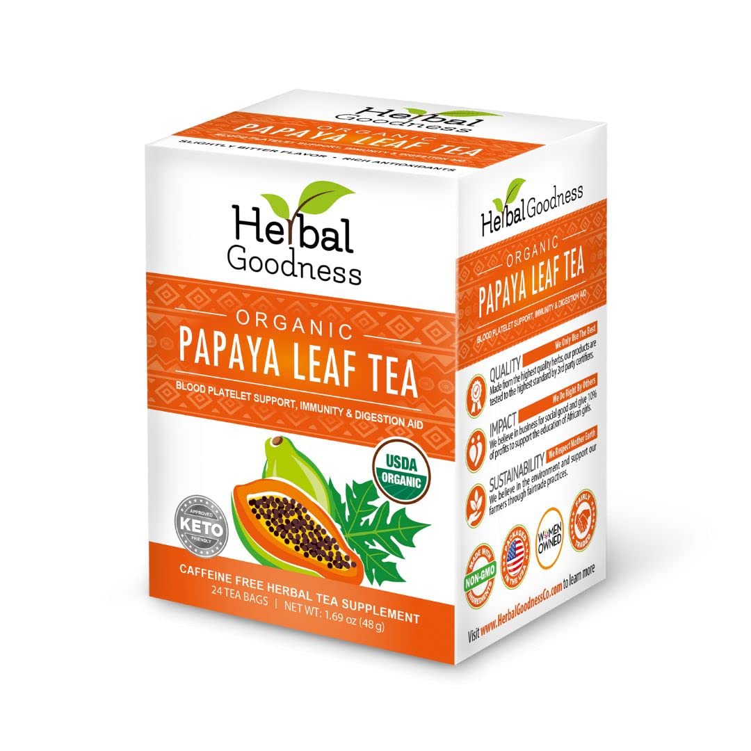 Organic Papaya Leaf Extract Tea 24bags X240