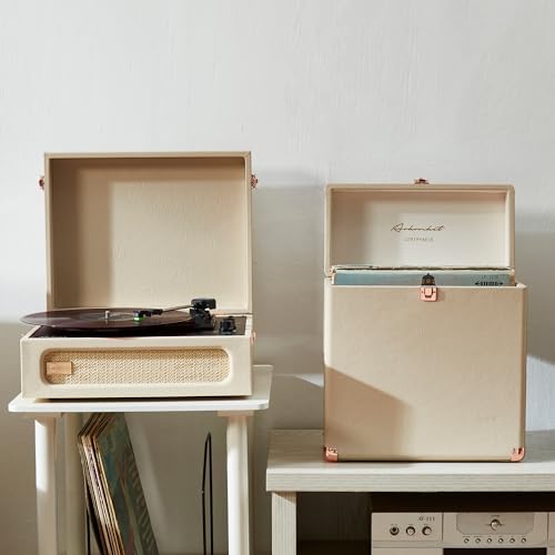 Vinyl Record Storage and Carrying Case, Holds 30 Albums D964929