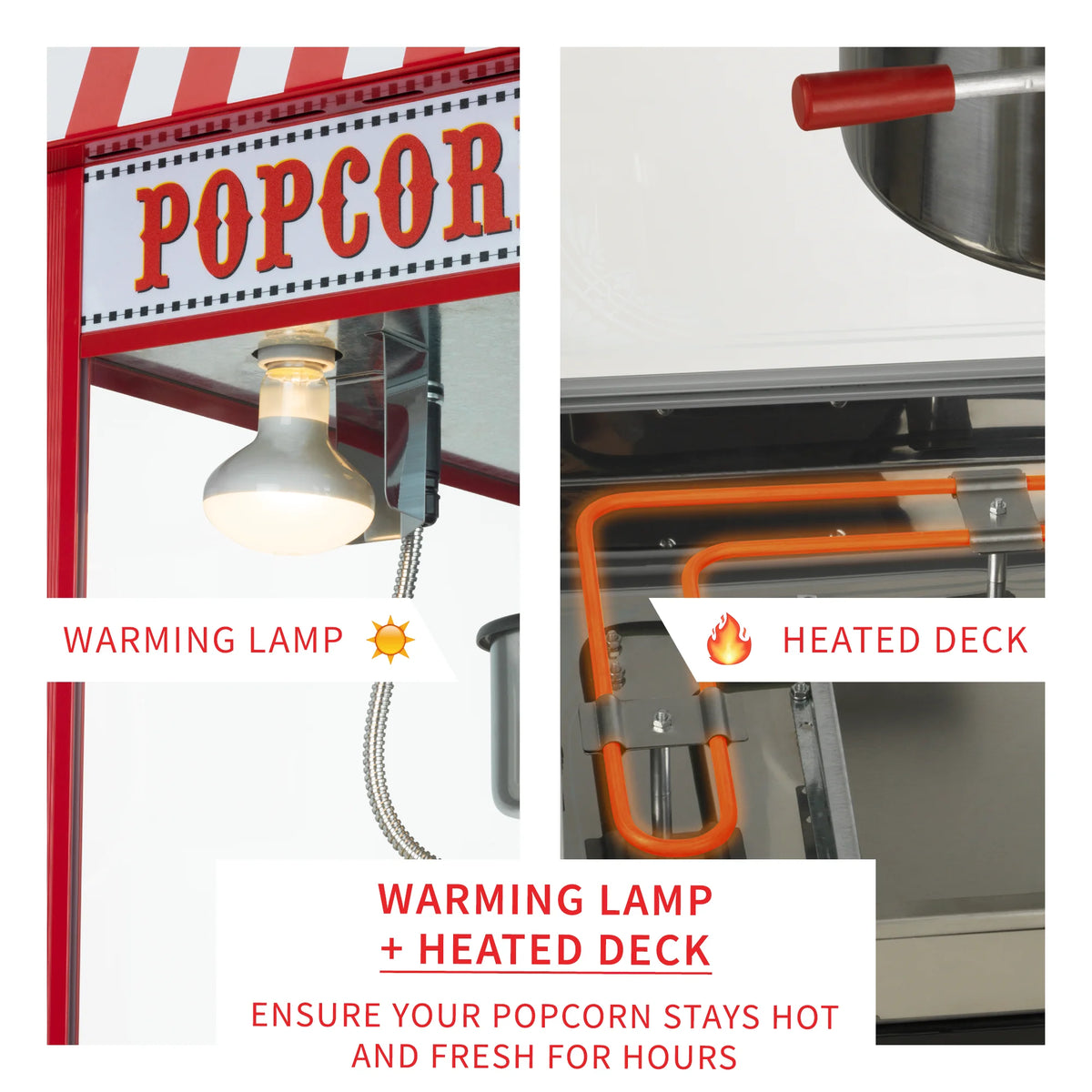 8oz Commercial Popcorn Machine Y2668