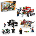 LEGO Jurassic World Dino Combo Pack 66774 Toy Value Pack, 2 in 1 Triceratops and Velociraptor Gift Set, Jurassic World Toy with Dinosaur and Truck Toys, Christmas Gift for Kids Ages 7 and Up E581808