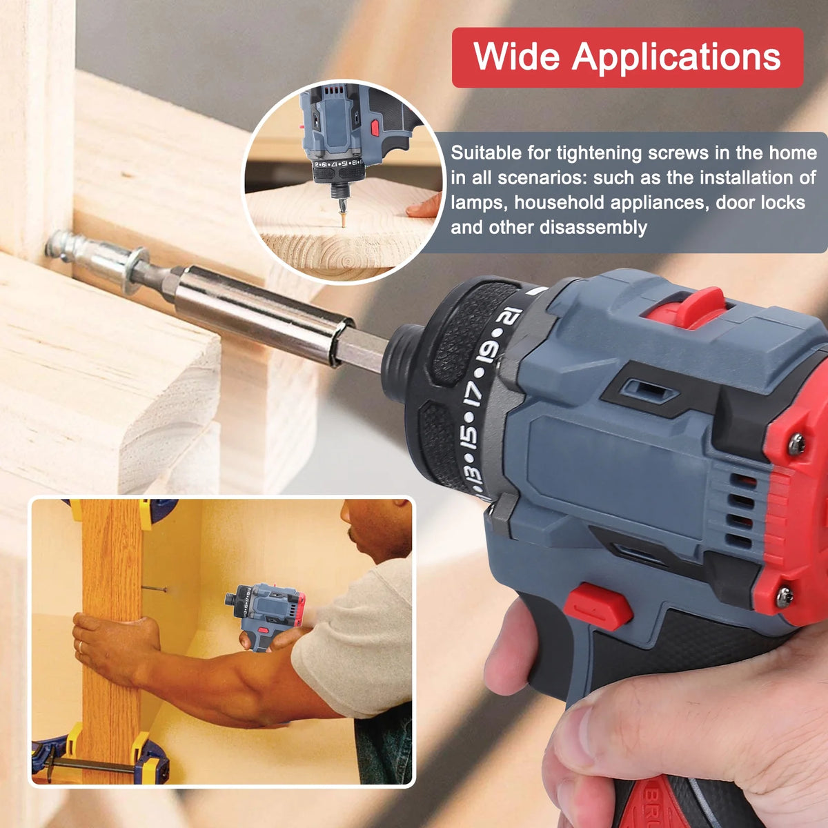 21V Electric Screwdriver U661903