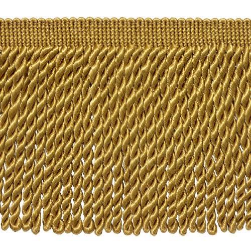 6 inch Long Gold Bullion Fringe Trim V51904
