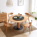 Solid Oak Wood Dining Chairs Set of 4 Z646146