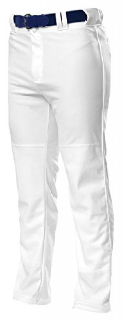 White Extra Large Baggy Cut Baseball Pant T40176