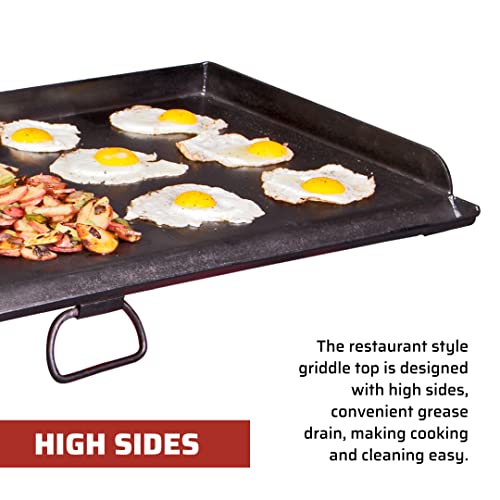 3-Burner Flat Top Griddle for Outdoor Cooking S963860
