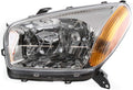 2001 2002 TOYOTA RAV4 Head Light Assembly Driver Side Chrome w/Bulbs I355518