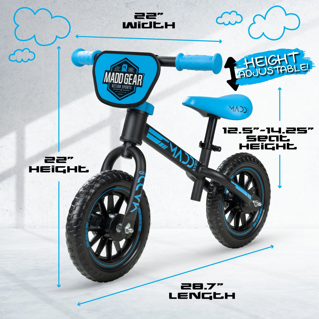 10-inch Toddlers Balance Bike M740295