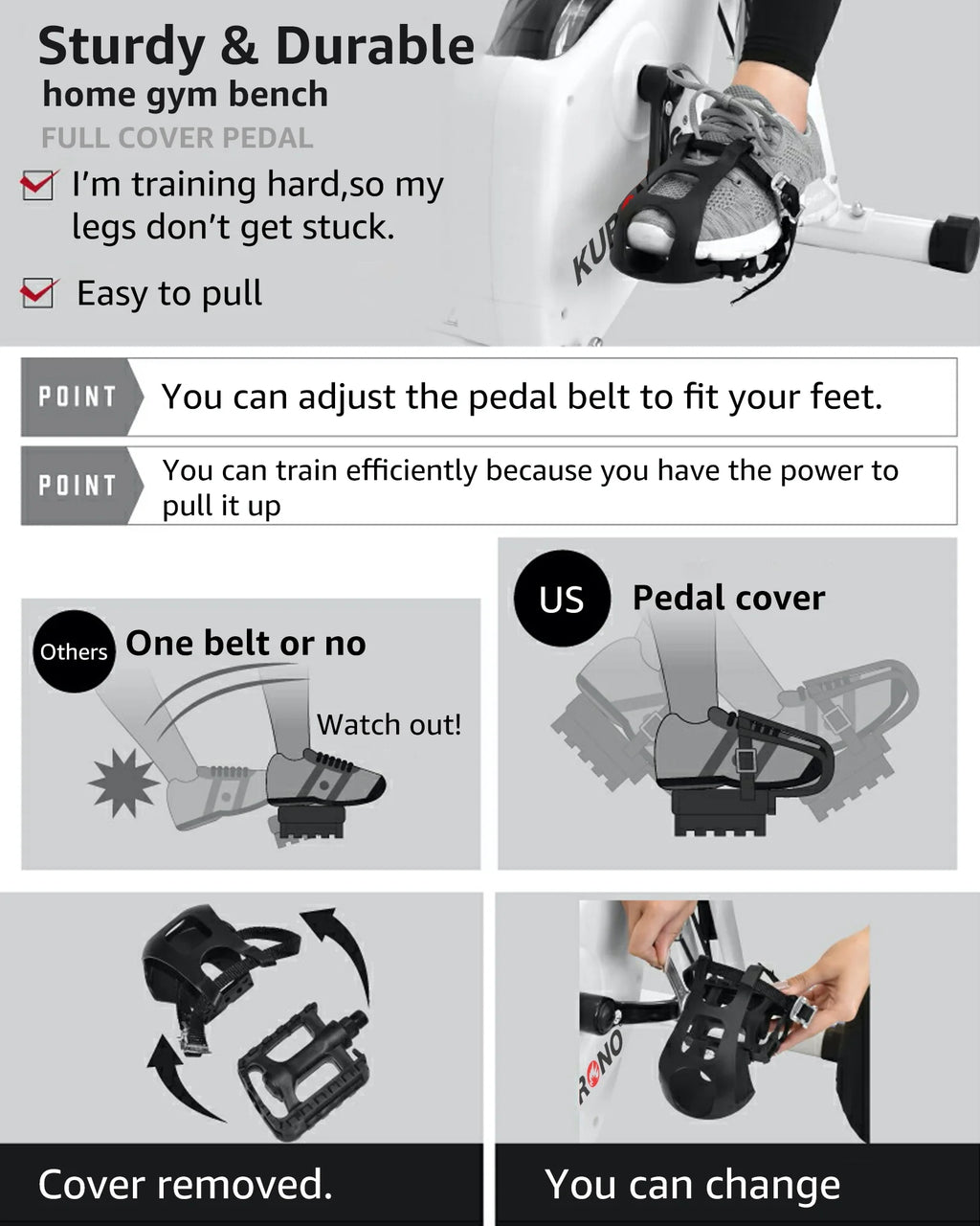 Folding Indoor Cycling Bike 330LB Capacity Magnetic Resistance G3176