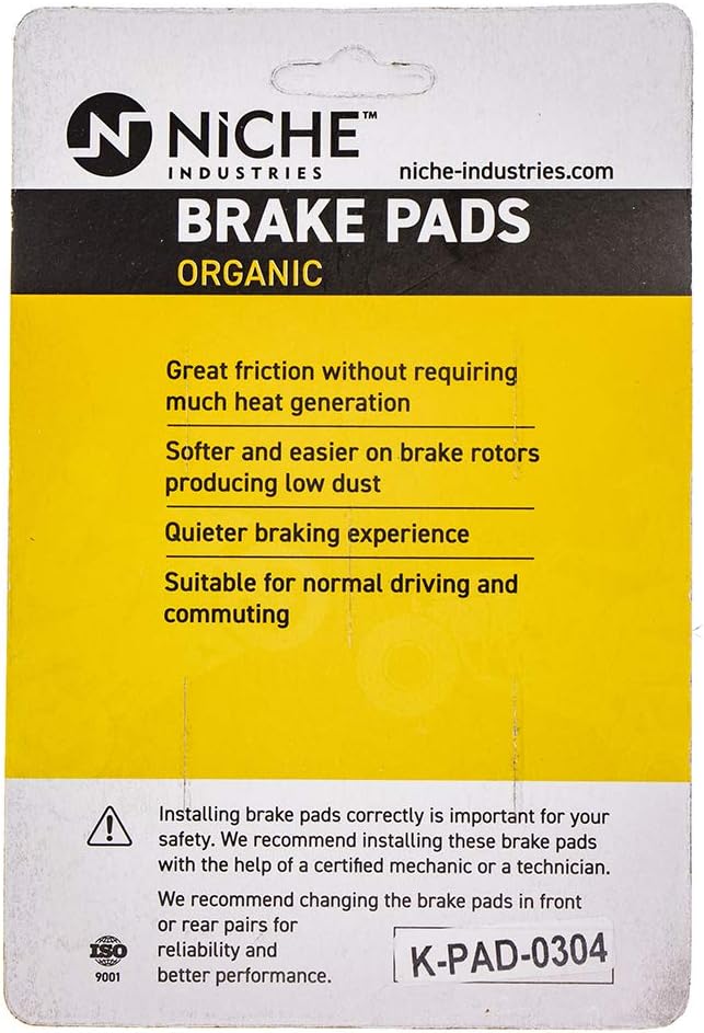 Brake Pad Set Organic Pack of 2 M329706