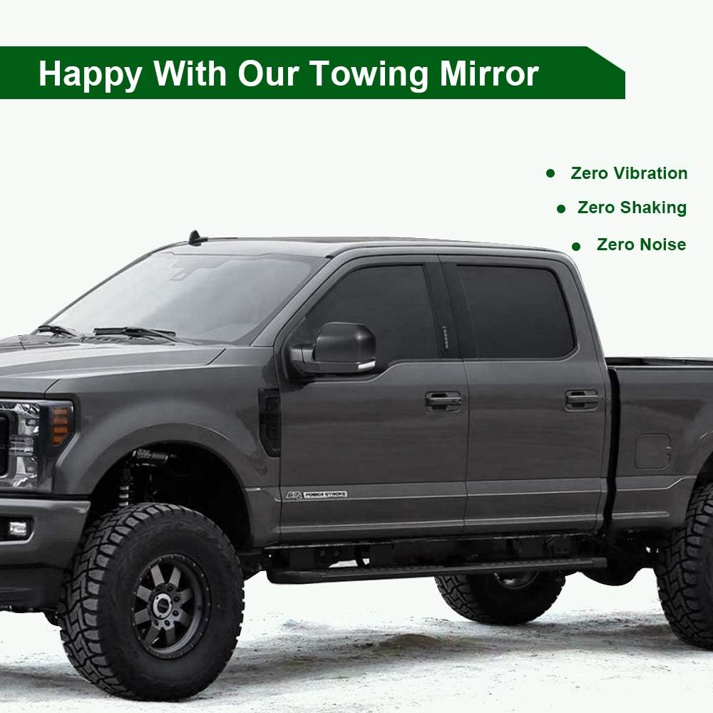 Towing Mirrors for Ford F150 with Power Adjustment Heated Turn Signal Light V83326