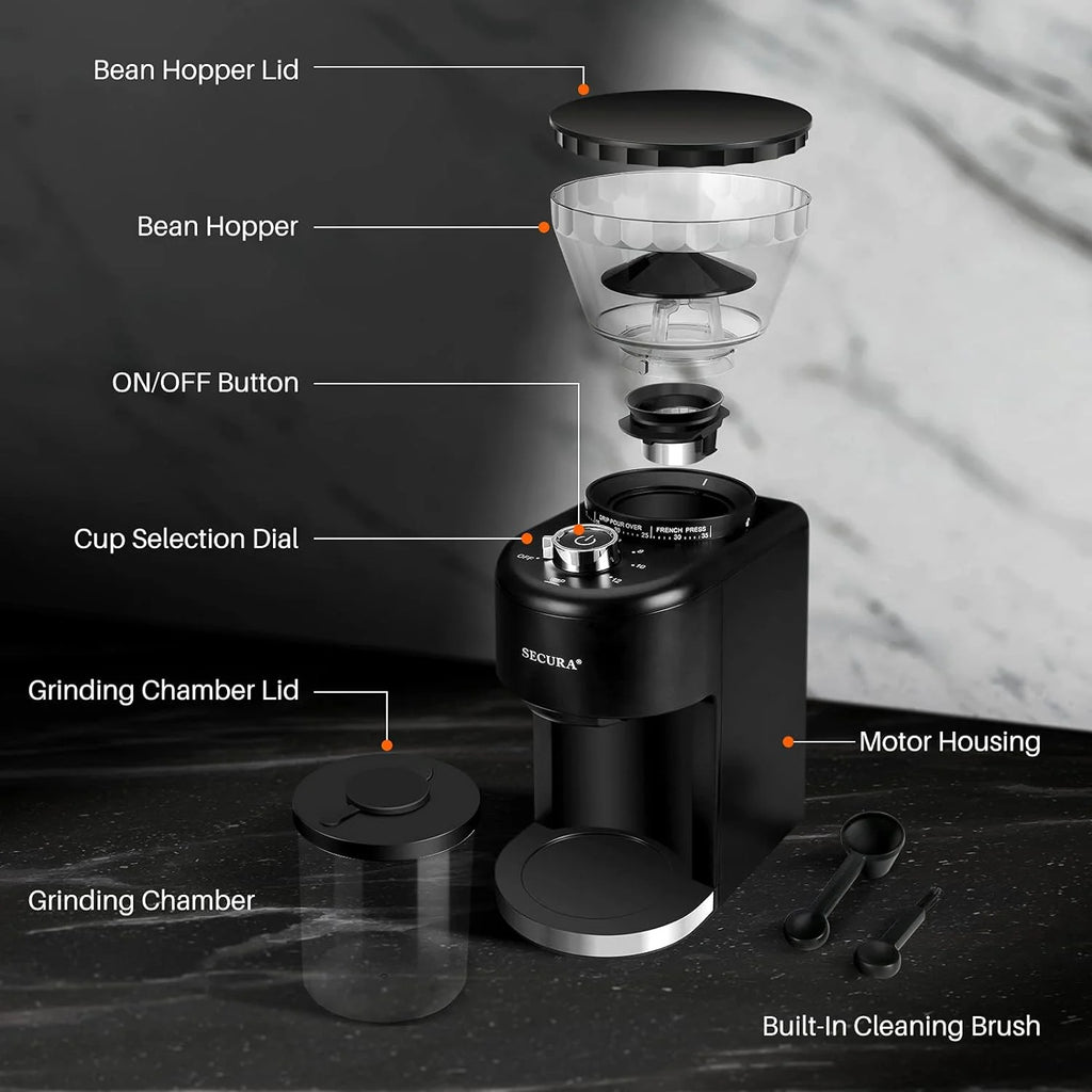Open Box Conical Burr Coffee Grinder I99784