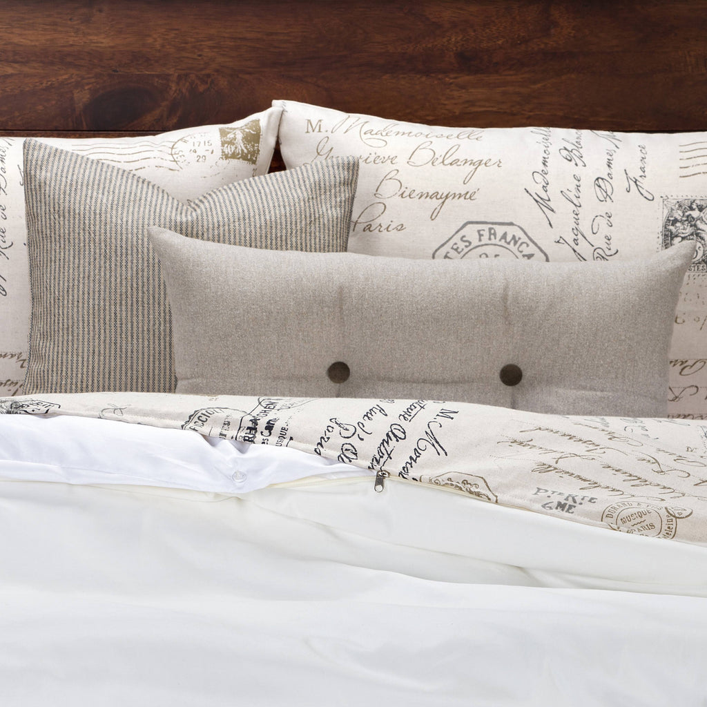 Linen Duvet Cover Set California King X1158