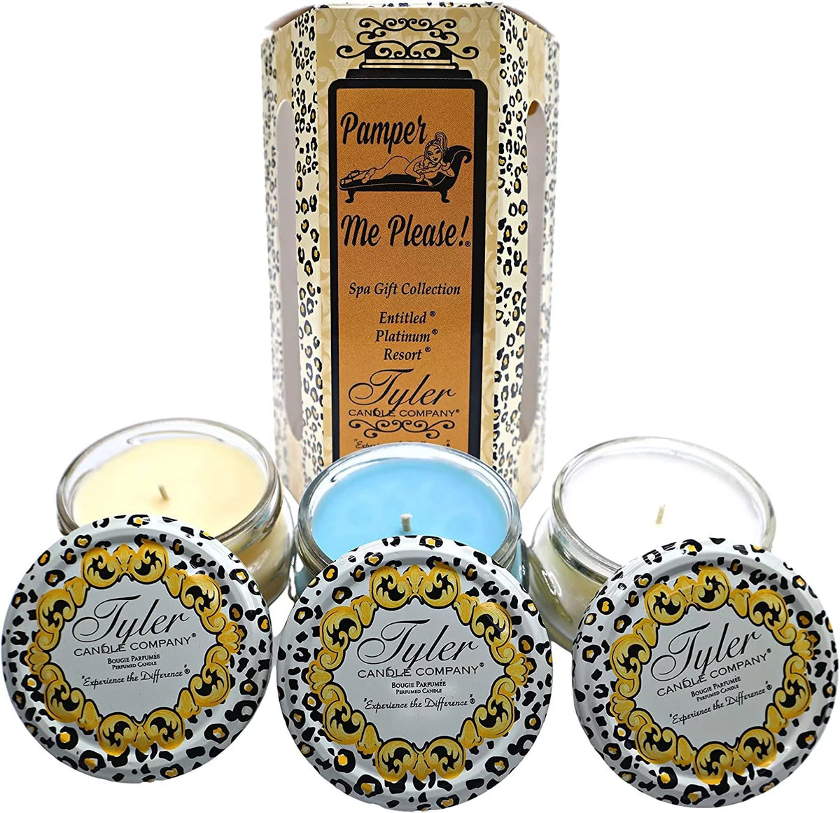 Scented Candles Set of 3 with Essential Oils 3.4 oz Each J441286