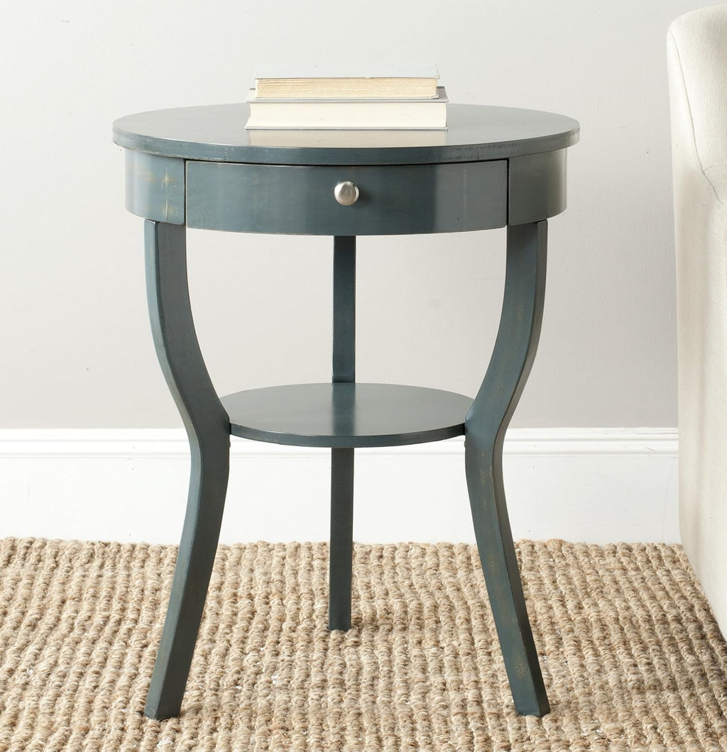 French Grey End Table P517