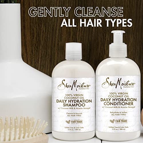 Shampoo & Conditioner Set with Coconut Oil 13 Oz U464