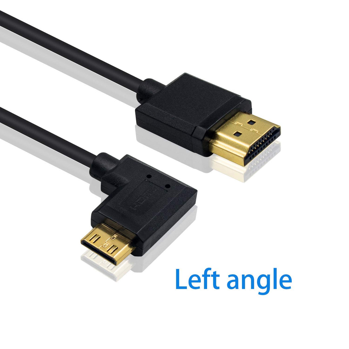 Mini HDMI to HDMI Coiled Cable 4K 1080p 3D 2.5M K469880