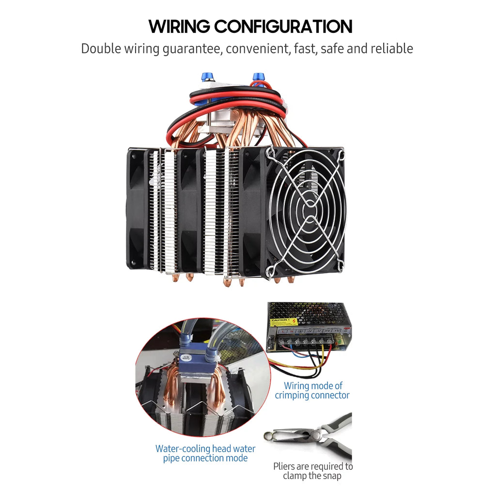 180W Semiconductor Aquarium Chiller for 40 Liters M70402