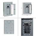 100 Amp 24-Space 34-Circuit Indoor Main Breaker Load Center J10482