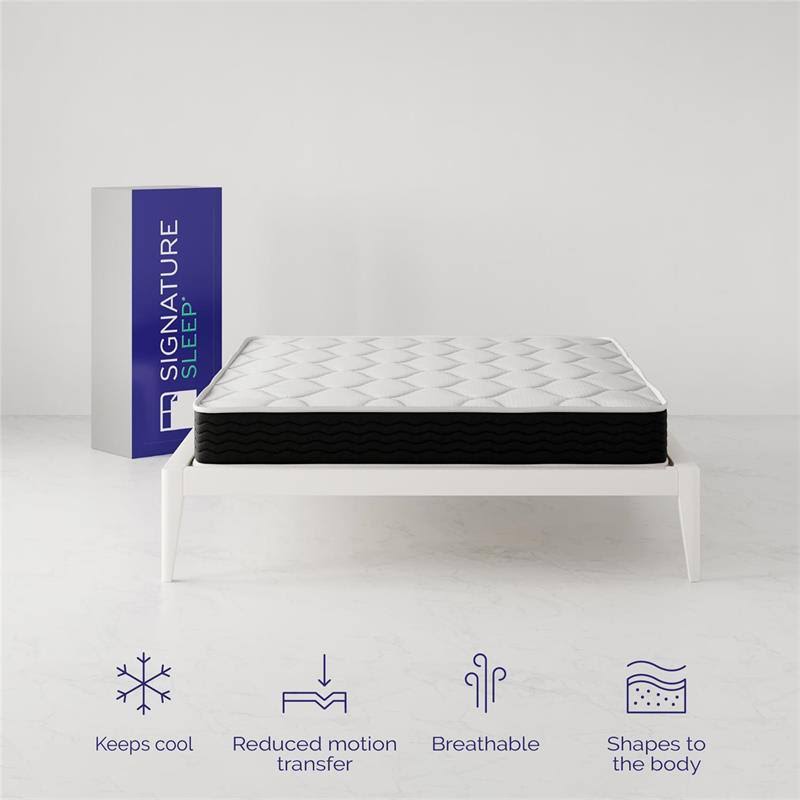Full Encased Coil and Memory Foam Hybrid Mattress F6953