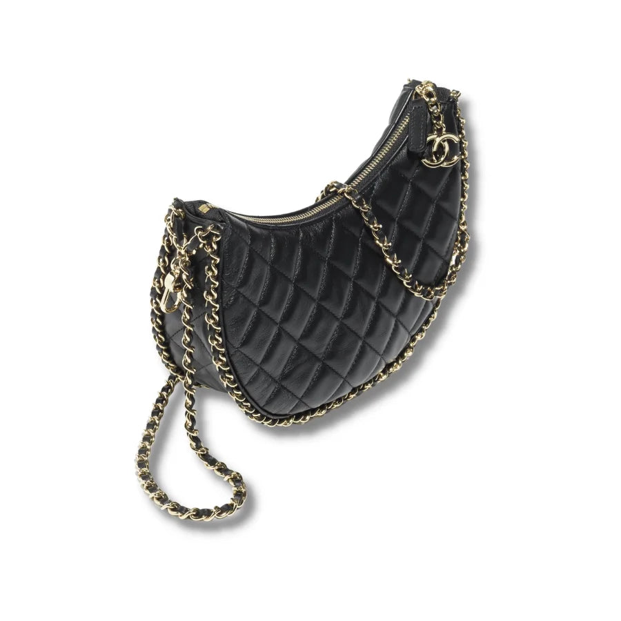 Black Small Hobo Bag C85775