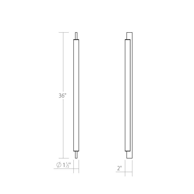 Large 36in LED Bath Bar E84055