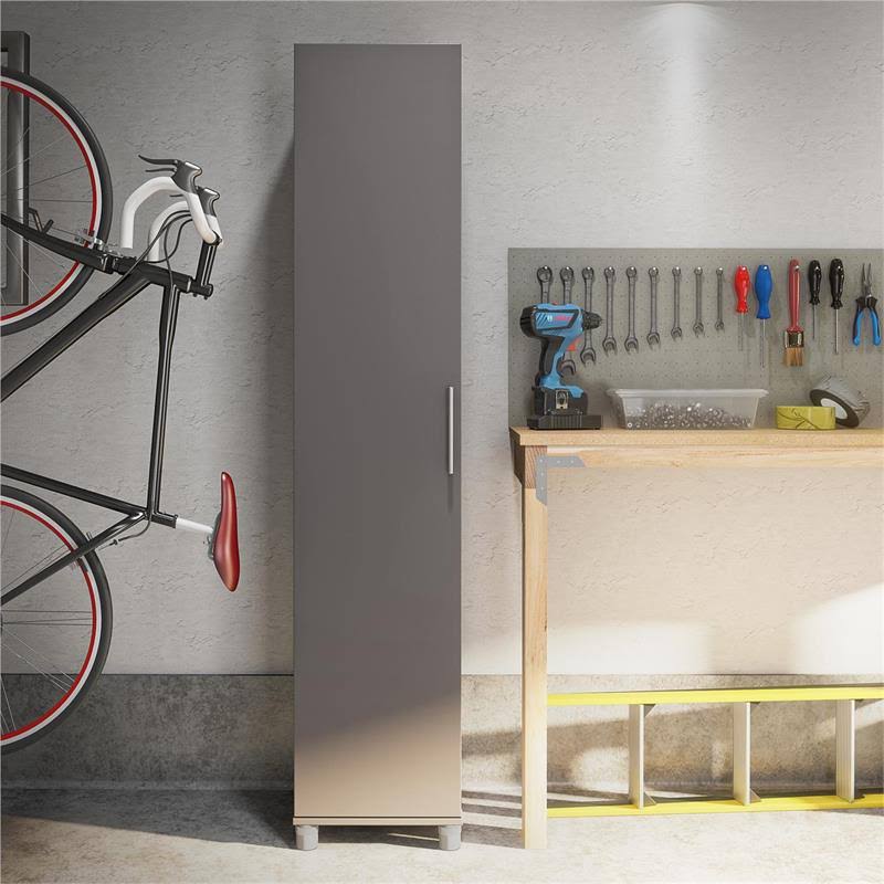 16x22 Utility Storage Cabinet in Graphite Gray H498