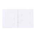 White 2 Door Wall Cabinet W5421