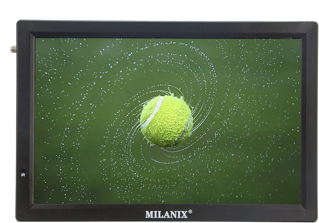 14.1 Portable Widescreen LED TV with HDMI, USB/SD Card Slot, and Remote Control Y99852