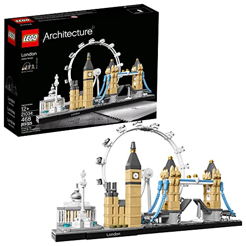 LEGO Architecture London Skyline Collection 21034 Building Set Model Kit (468 pieces) X159